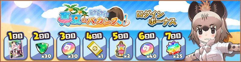 特別ログインボーナス
