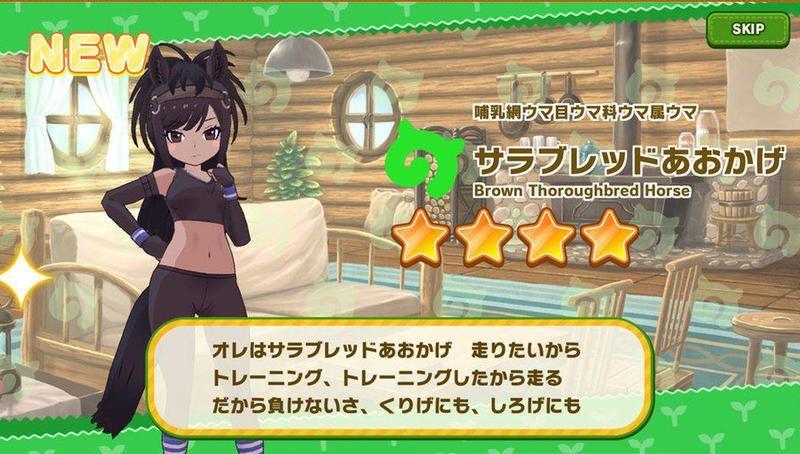 サラブレッドあおかげ