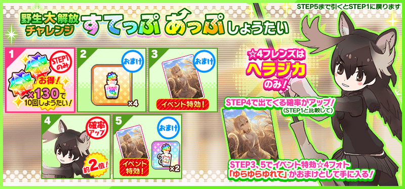 けもフレ3 野生大解放ガチャ ヘラジカ は引くべき けものフレンズ3 けものフレンズ3攻略まとめ Gamerch けもフレ3 野生大解放ガチャ ヘラジカ は引くべき けものフレンズ3 けものフレンズ3攻略まとめ Gamerch
