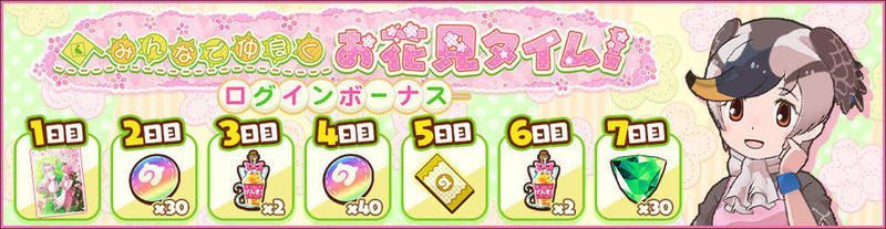 特別ログインボーナス