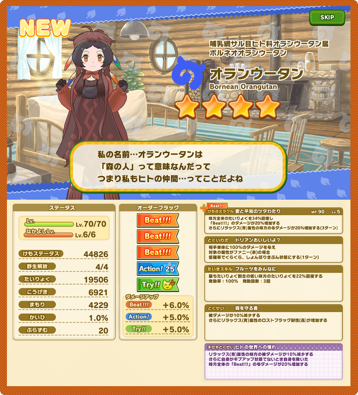 オランウータン