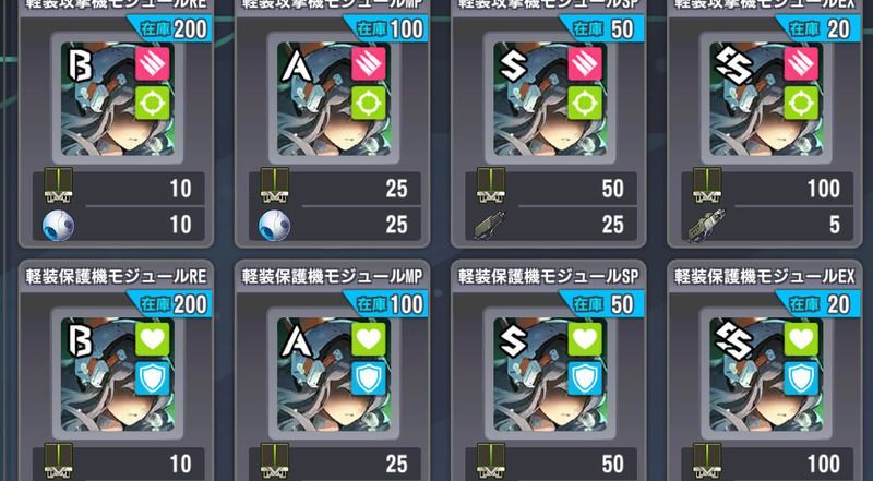 戦闘員モジュール