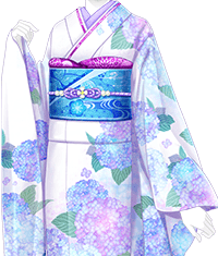 はんなり紫陽花の着物 センシルガチャwiki Gamerch