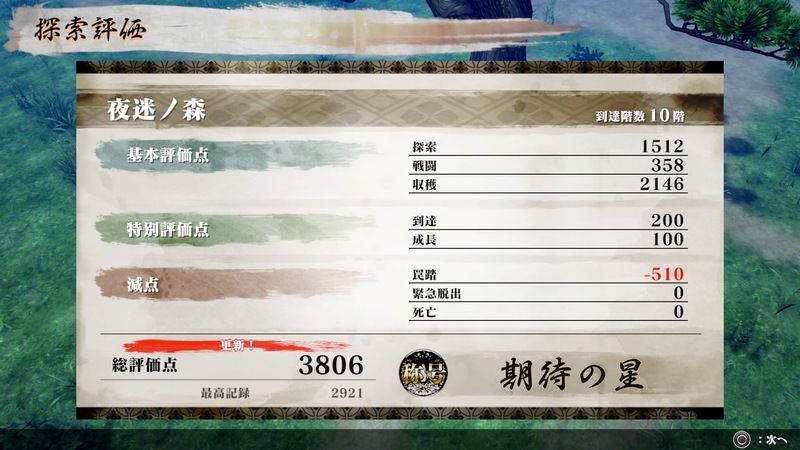 評価「期待の星」