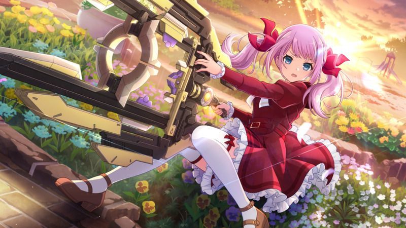 花は優しく微笑む