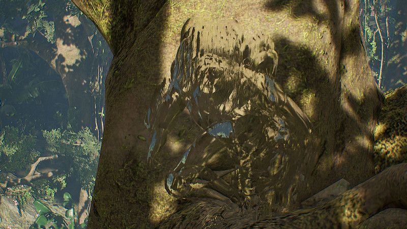 光学迷彩使用画面