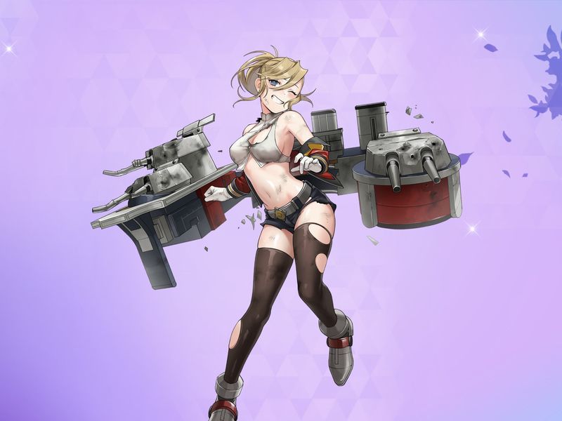 レパルスの大破イラスト