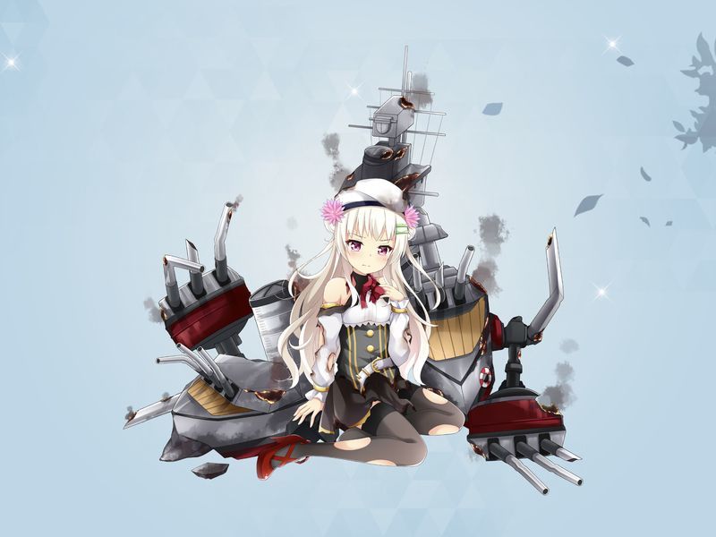 ニューメキシコの大破イラスト