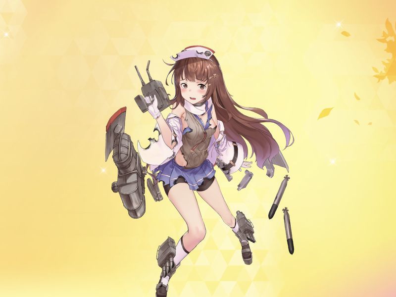 吹雪の大破イラスト