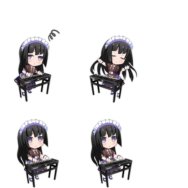 ブルーローズメイド(白金 燐子)のSDR画像