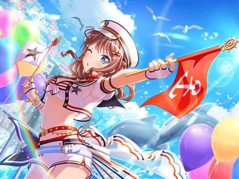 ラムネ瓶に詰めた思い(山吹 沙綾)の特訓後画像