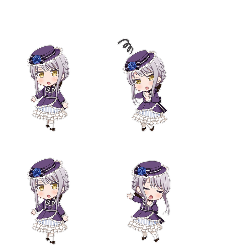 舞台衣装(湊 友希那)のSDR画像