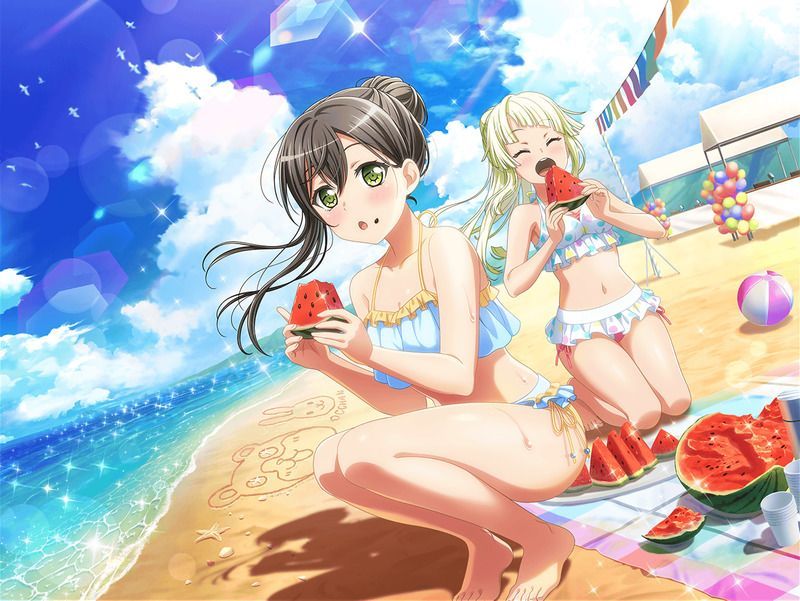 ご褒美のスイカ（花園 たえ）の特訓前画像
