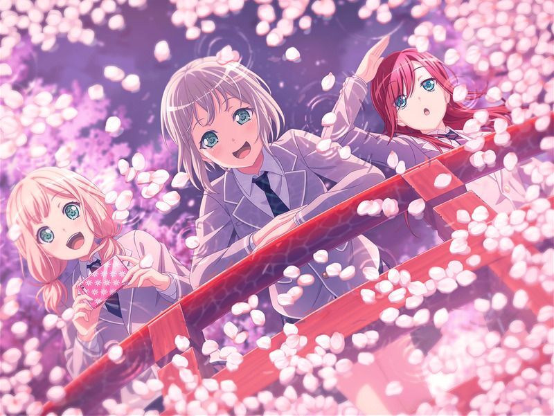 さくらフォトフレーム（青葉 モカ）の特訓前画像