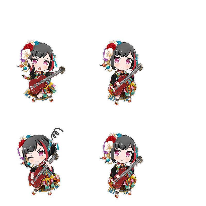 変わらない友情(美竹 蘭)のSDR画像