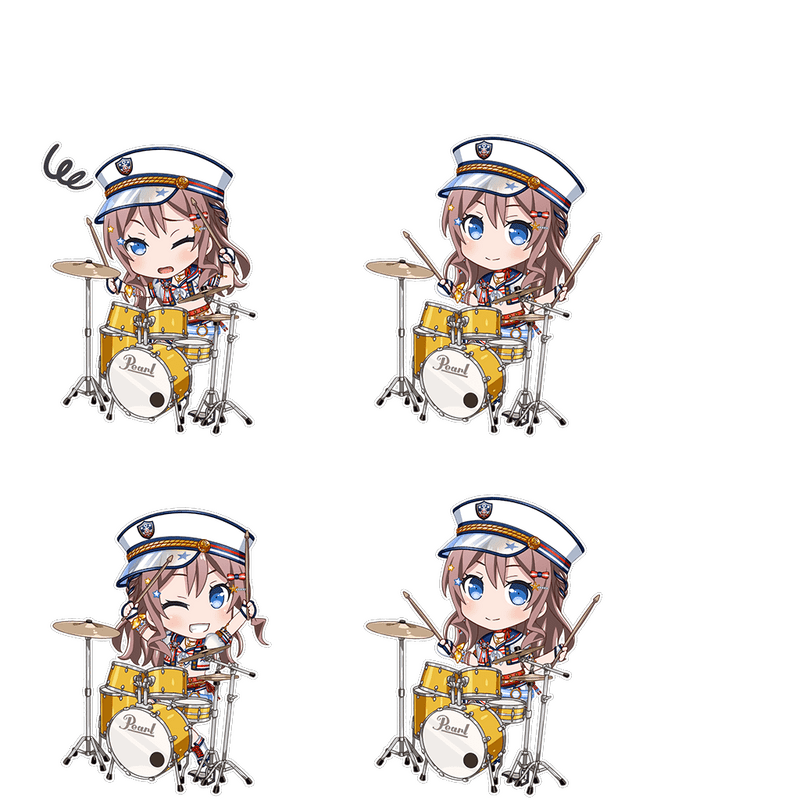 ラムネ瓶に詰めた思い(山吹 沙綾)のSDR画像