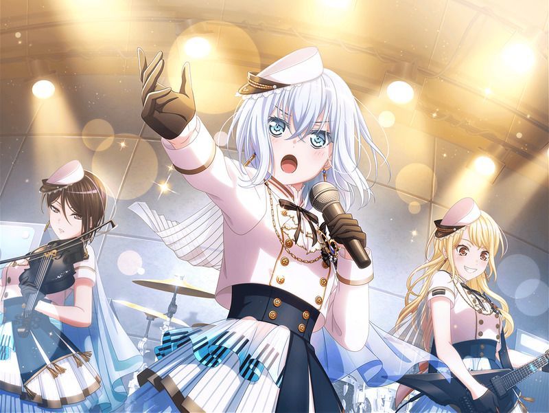 憧れの光を浴びて（倉田 ましろ）の特訓前画像