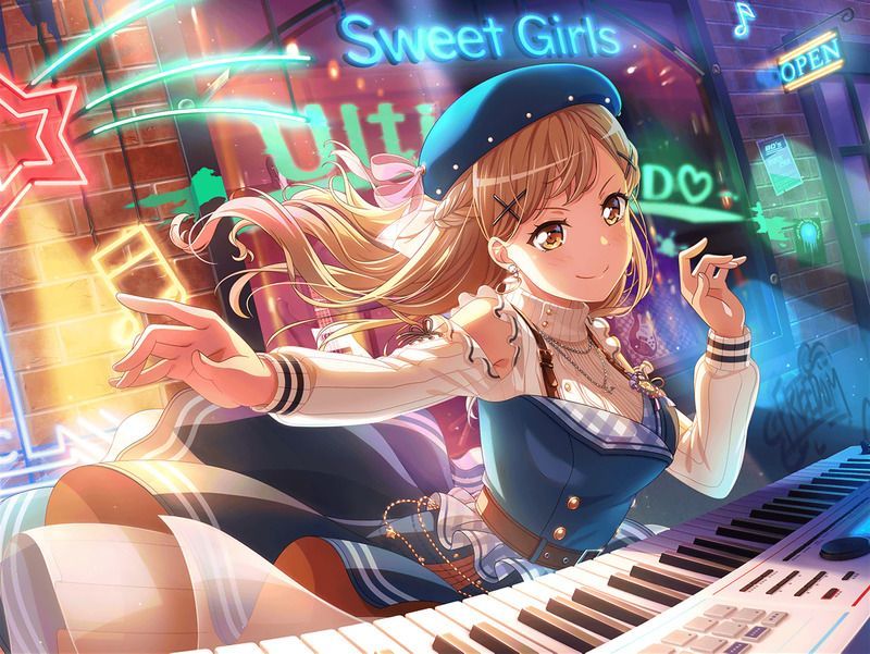 差し入れにハニカミ☆(市ヶ谷 有咲)の特訓後画像