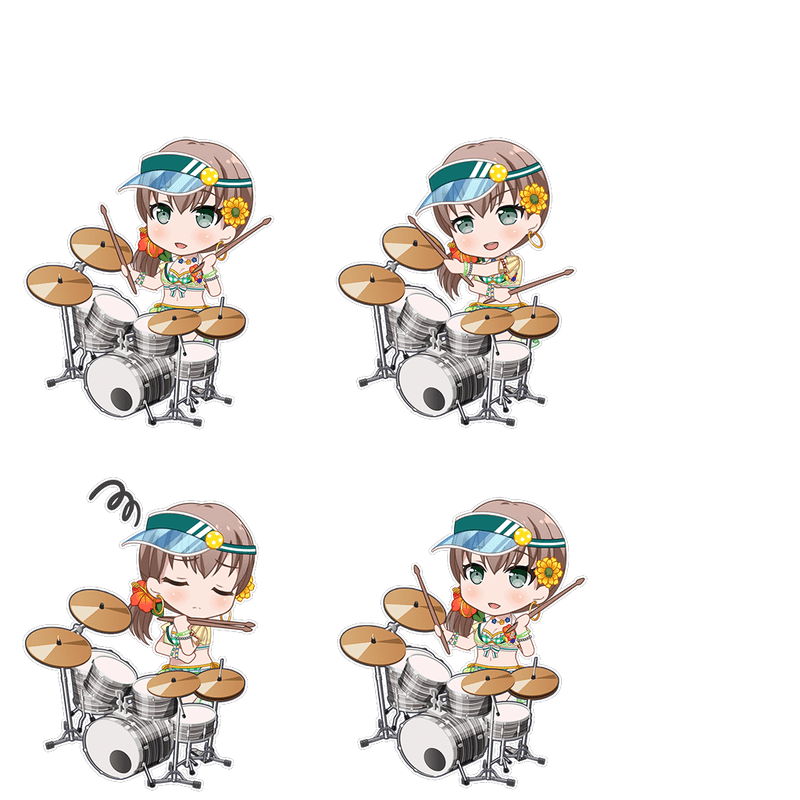 バンドリ ガルパ 海の中のアクアリウム 大和 麻弥 のカード情報 バンドリ ガルパ攻略まとめ Gamerch