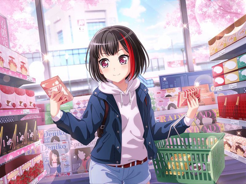 のんびりお花見（美竹 蘭）の特訓前画像