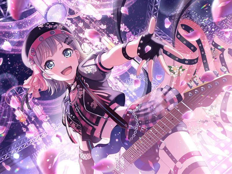 さくらフォトフレーム(青葉 モカ)の特訓後画像