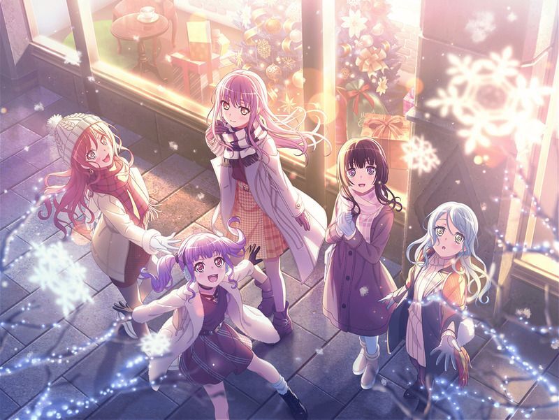 聖なる夜の贈り物（湊 友希那）の特訓前画像