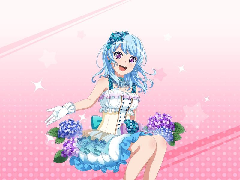 微笑みハイドランジア（松原 花音）の特訓前画像