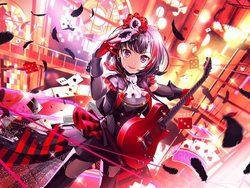 スカーレット(美竹 蘭)の特訓後画像
