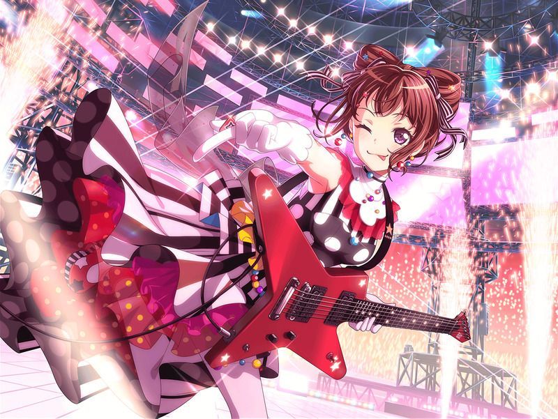 みんなとのライブ(戸山 香澄)の特訓後画像
