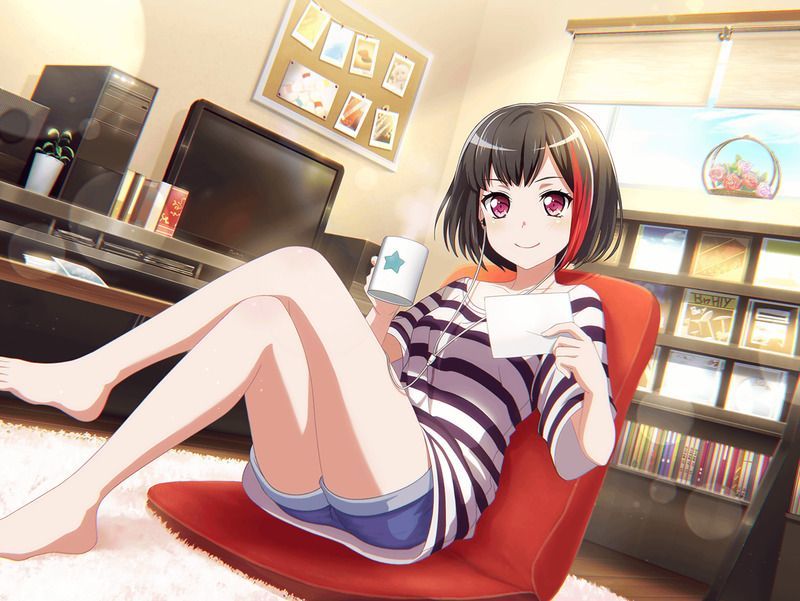 夕影の思い出（美竹 蘭）の特訓前画像