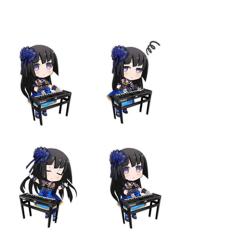 微かな心配(白金 燐子)のSDR画像