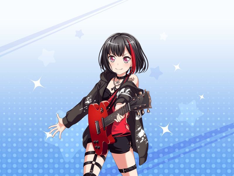 グロウアップロック（美竹 蘭）の特訓前画像