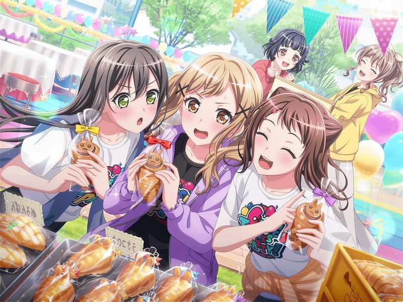 うさコロネといっしょ（市ヶ谷 有咲）の特訓前画像