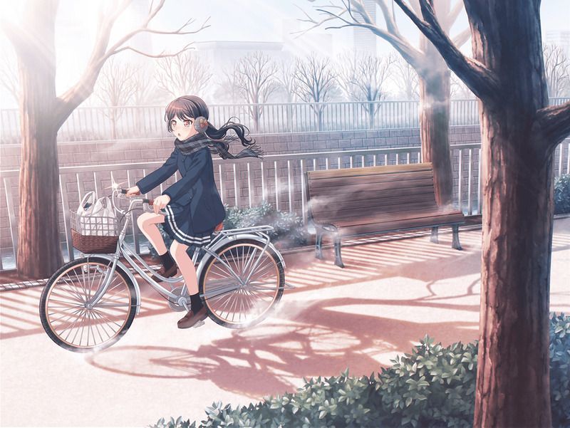 弾む息、冬に染まって（二葉つくし）の特訓前画像