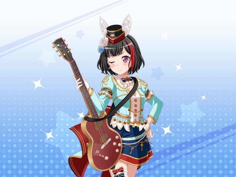 蘭うさぎとお散歩に（美竹 蘭）の特訓前画像