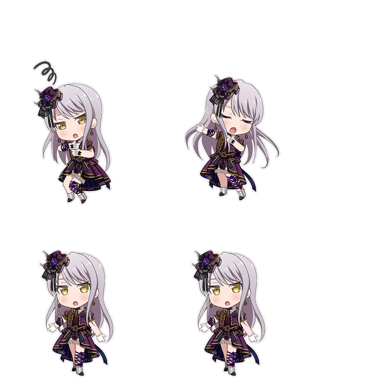 青薔薇の道(湊 友希那)のSDR画像