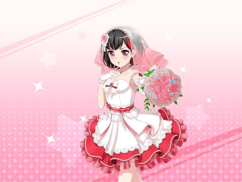 ブライズメイド（美竹 蘭）の特訓前画像