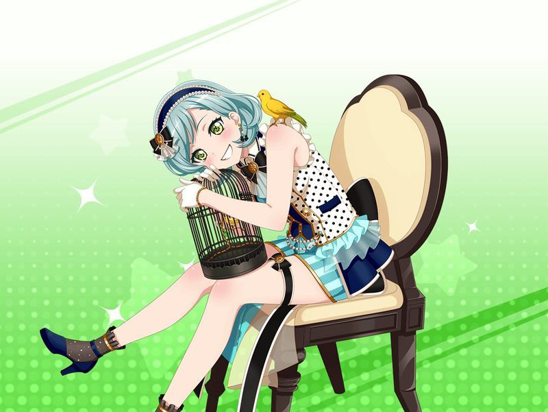 先輩ムードメーカー（氷川 日菜）の特訓前画像