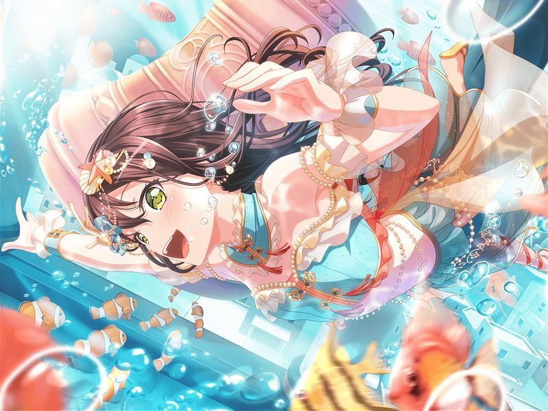人魚のお家で日光浴☆(花園 たえ)の特訓後画像
