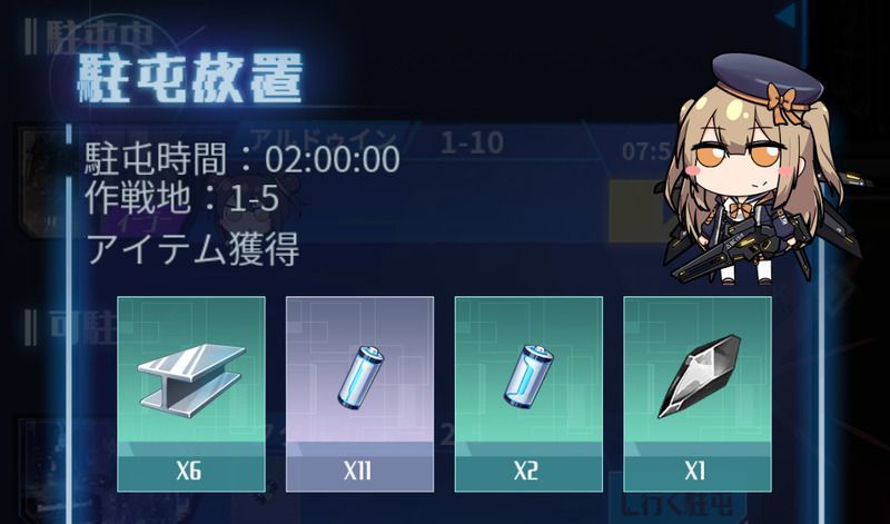 駐屯放置