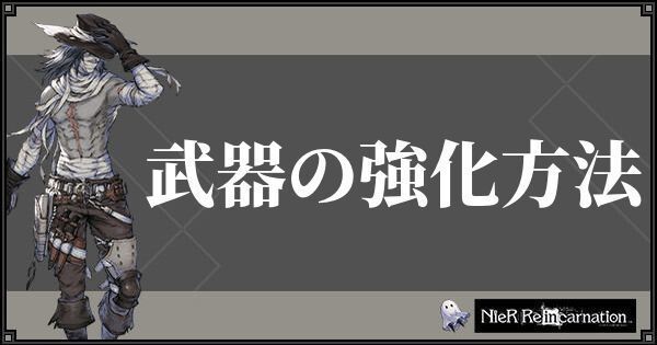 ニーアリィンカーネーション 武器の強化方法まとめと優先度 ニーアリィンカネ攻略wiki Gamerch