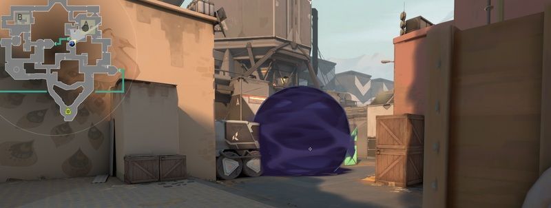 A窓に対するスモーク