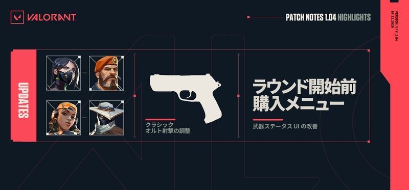 パッチノート1.04