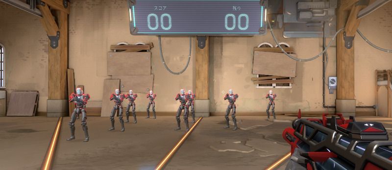 常に相手の頭の位置