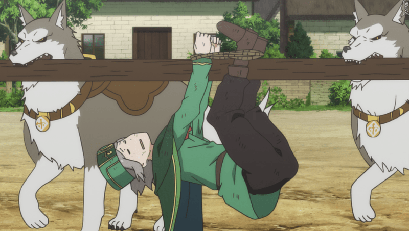 捕えられた怪しい奴