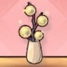 モーモーの生け花