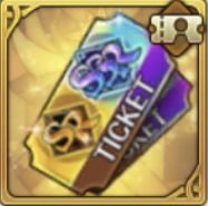 SR~SSRキャラチケット