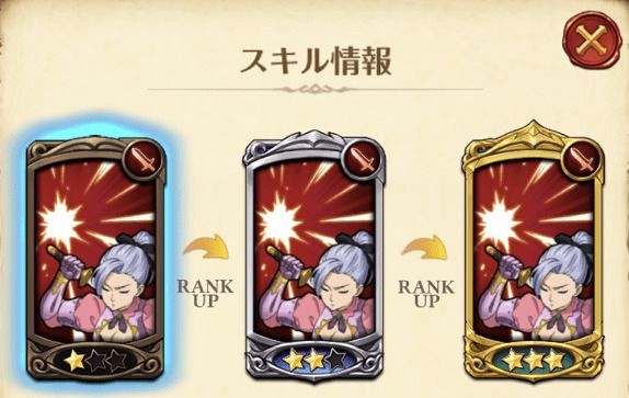 ジェリコのスキル