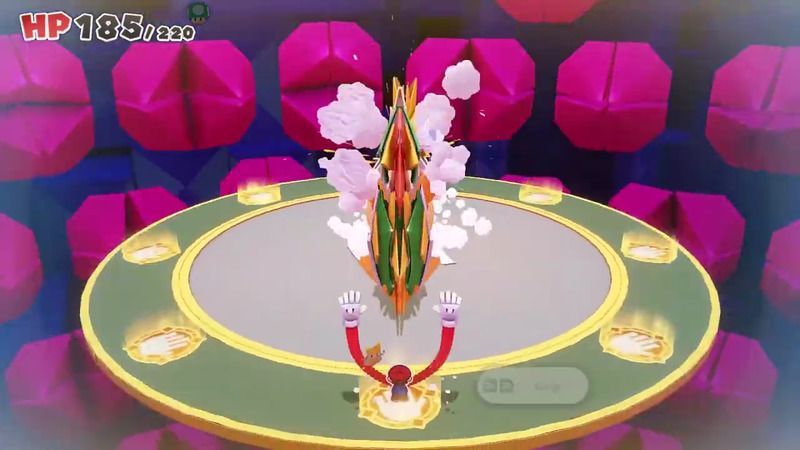 ラスボス(2戦目)の「カミの手」