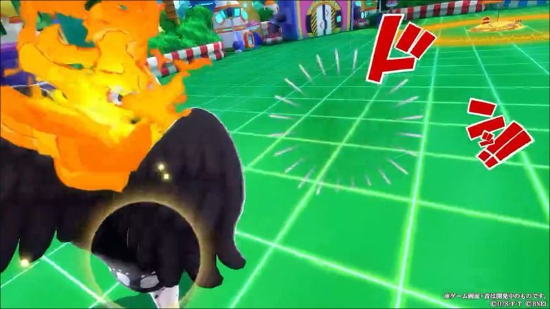 スキル1「弾き飛ばし」